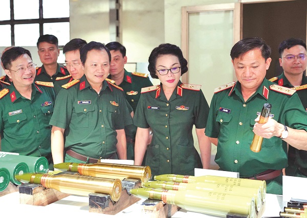 Nhà máy Z183 khẳng định năng lực sản xuất, sửa chữa đạn pháo và vươn tầm xuất khẩu